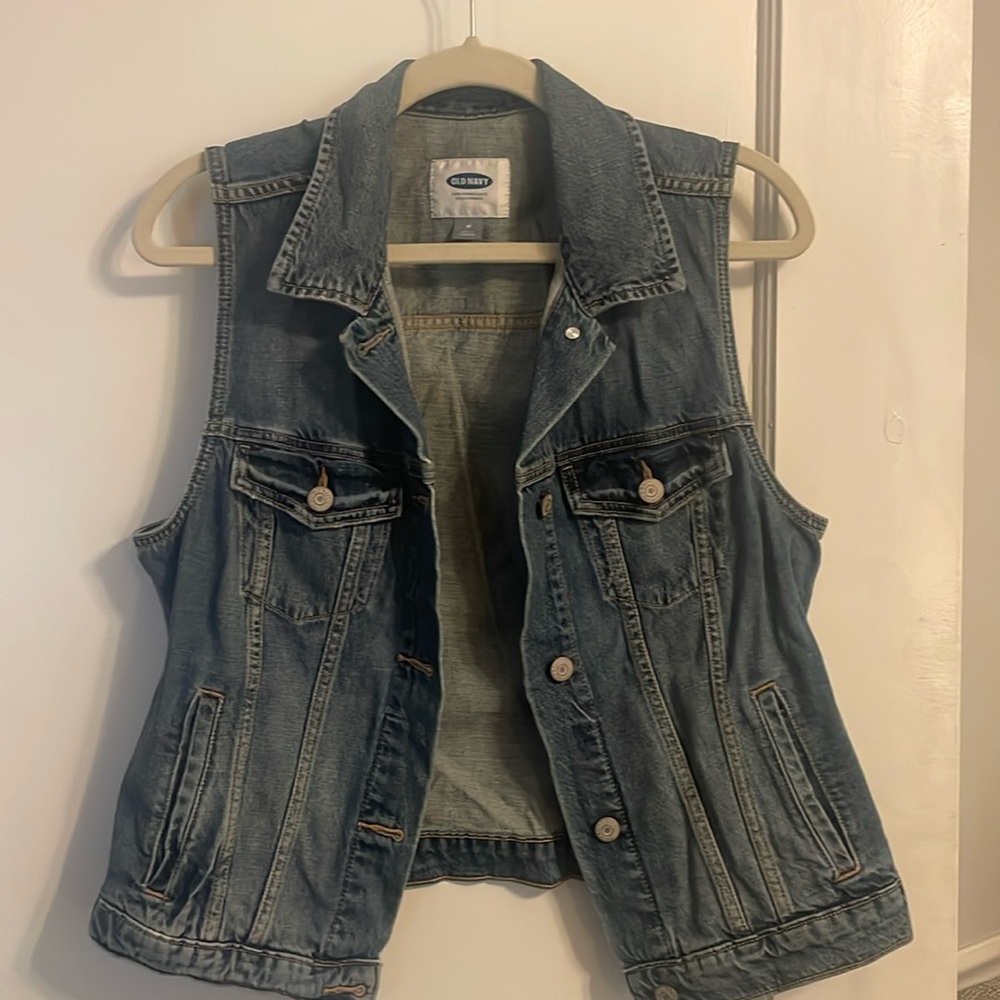 Like New Old Navy denim vest
